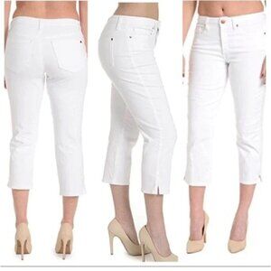 SPANX The Slim-X Casual Capri In White-‎ Women's 27